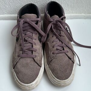 Louie Lopez Pro Mid Smoke Realm (Purple) Coverse Men's Shoe, Suede, Size 9
